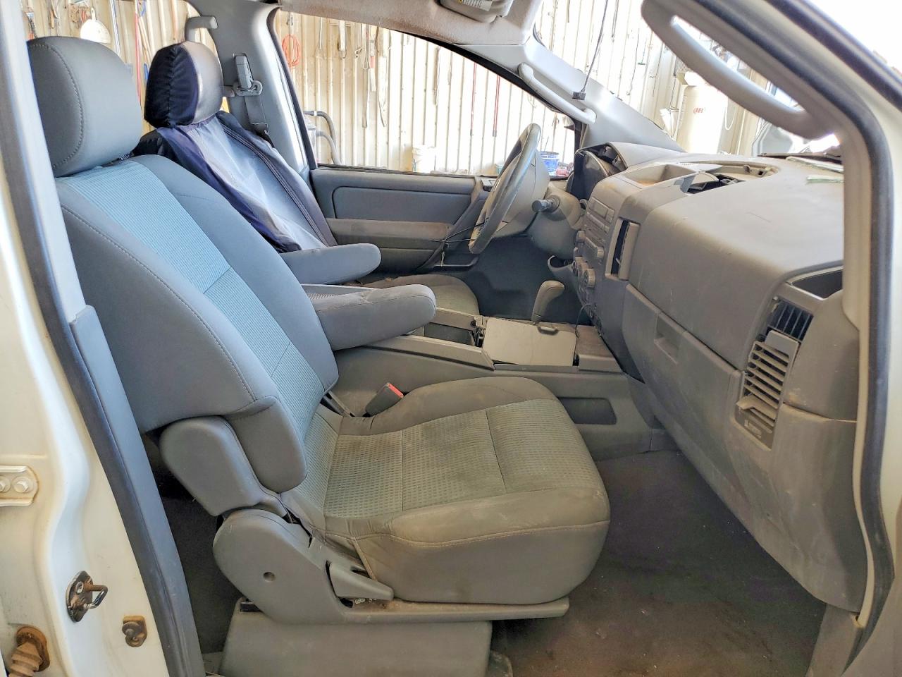 2006 Nissan Titan Xe Ffv White vin: 1N6BA07B96N521773