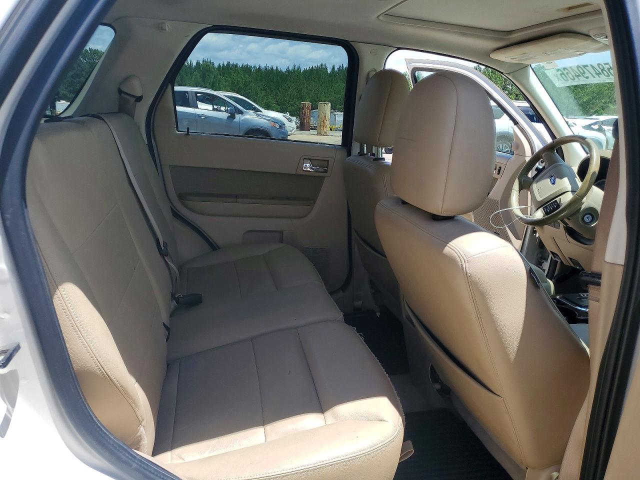 2012 Ford Escape Limited White vin: 1FMCU0EG2CKA24585