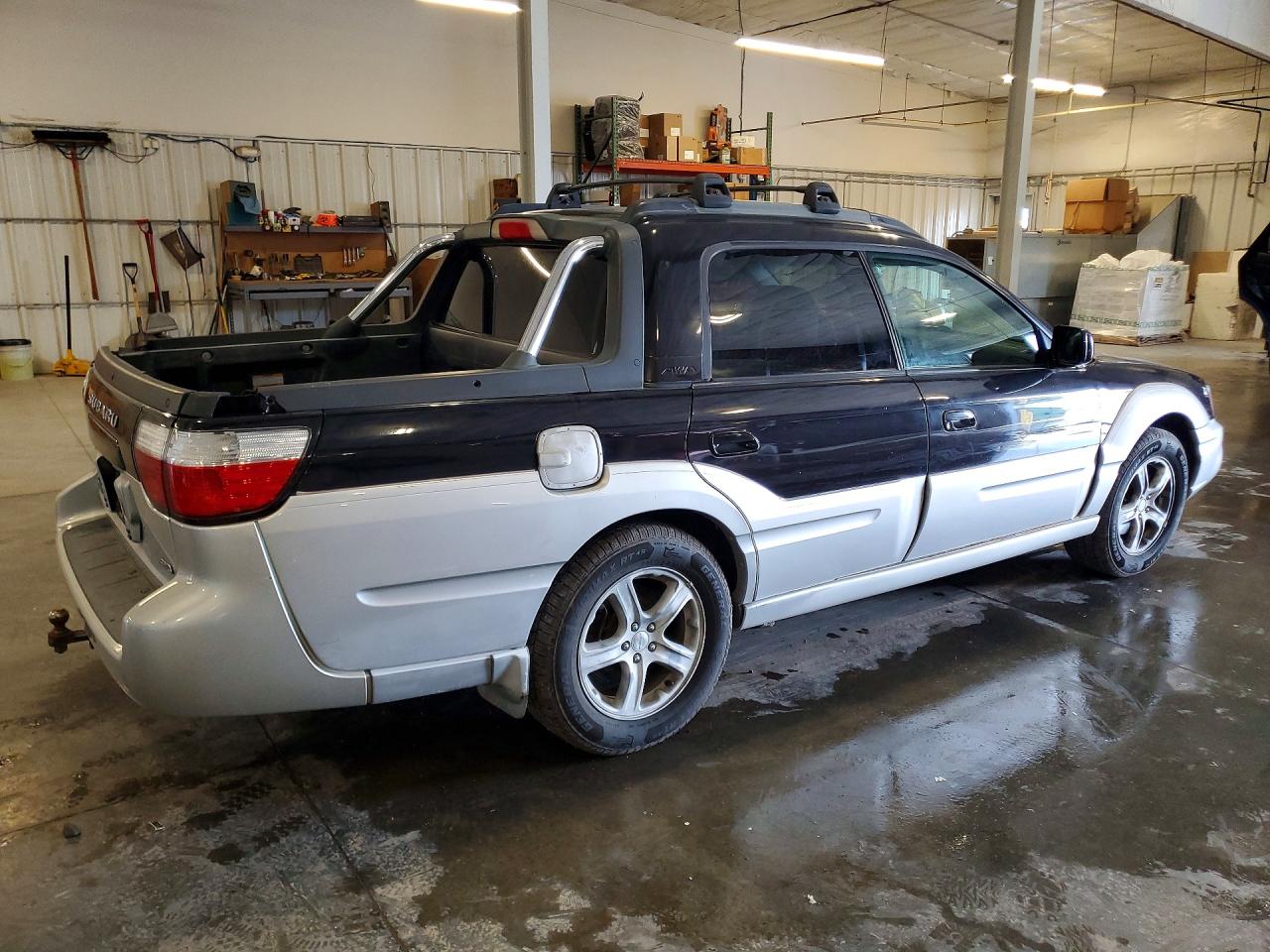 2003 Subaru Baja Black vin: 4S4BT61C837107915