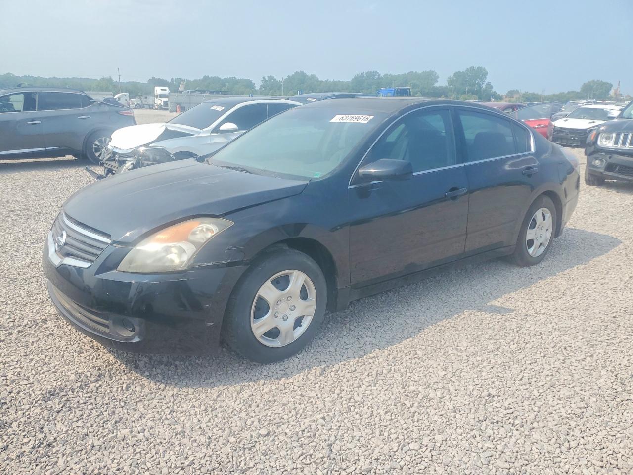 2007 Nissan Altima 2.5 Black vin: 1N4AL21E97C135235