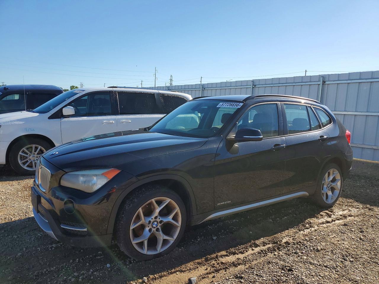 2013 Bmw X1 Xdrive28i Black vin: WBAVL1C55DVR83130