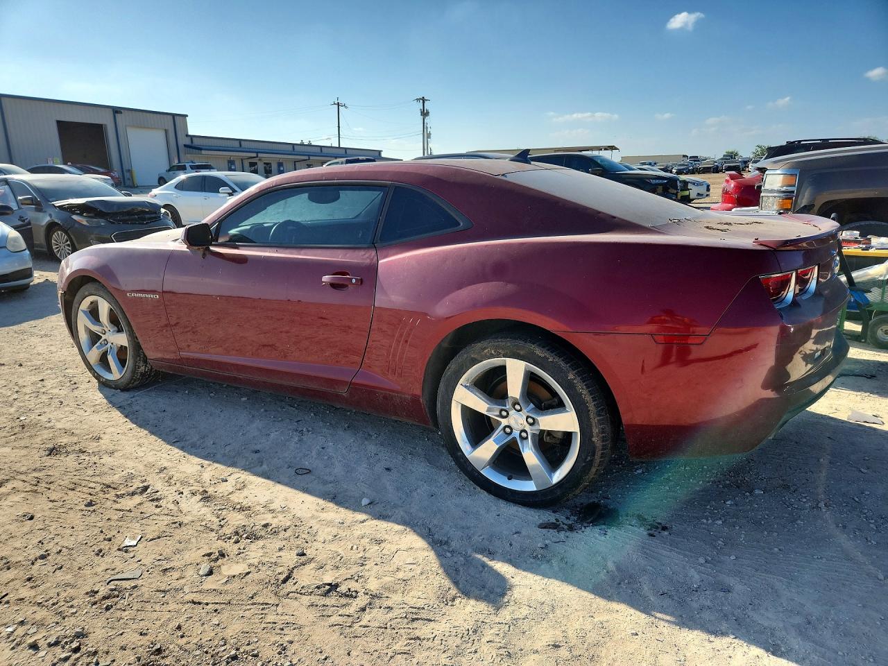 2010 Chevrolet Camaro Lt Maroon vin: 2G1FC1EV4A9165187