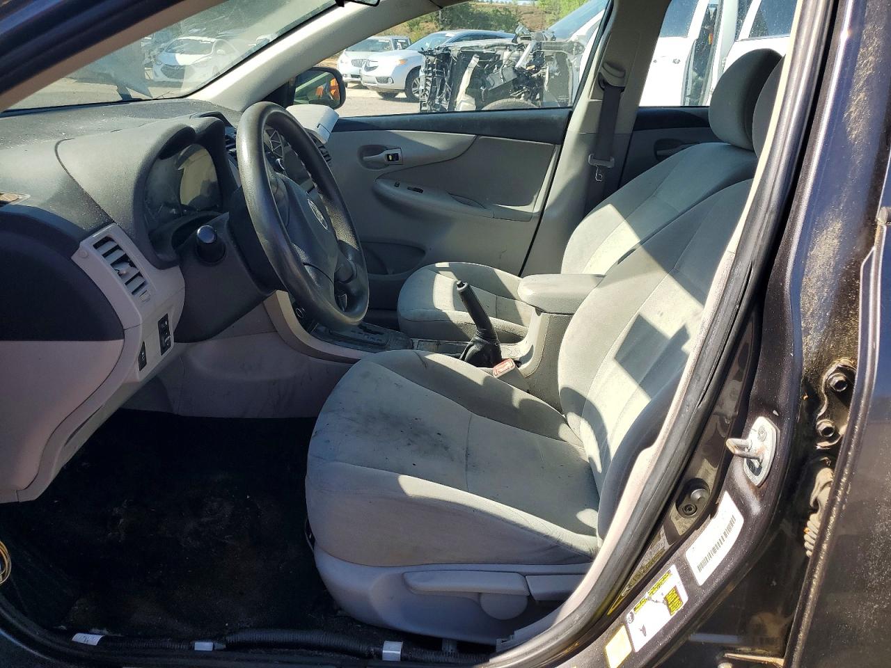 2012 Toyota Corolla L Gray vin: 5YFBU4EE3CP010640