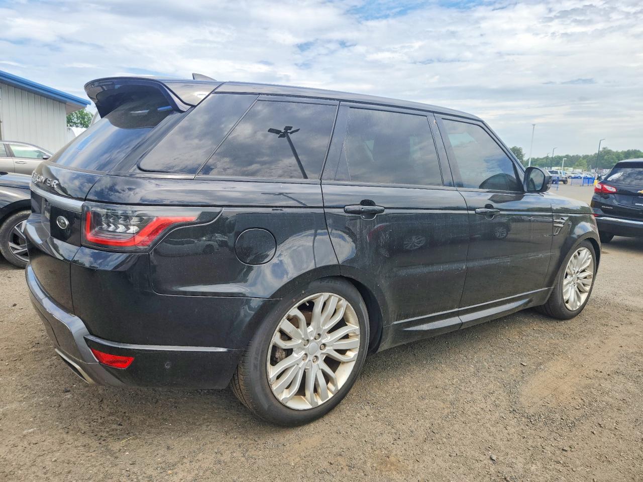 2019 Land Rover Range Rover Sport Hse Black vin: SALWR2RKXKA424243
