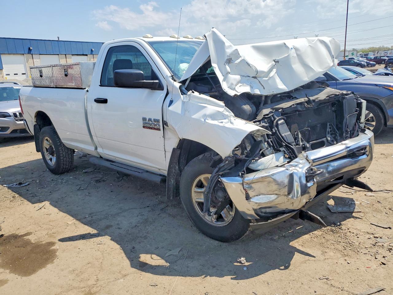 2014 Ram 2500 St White vin: 3C6LR5AT3EG142801