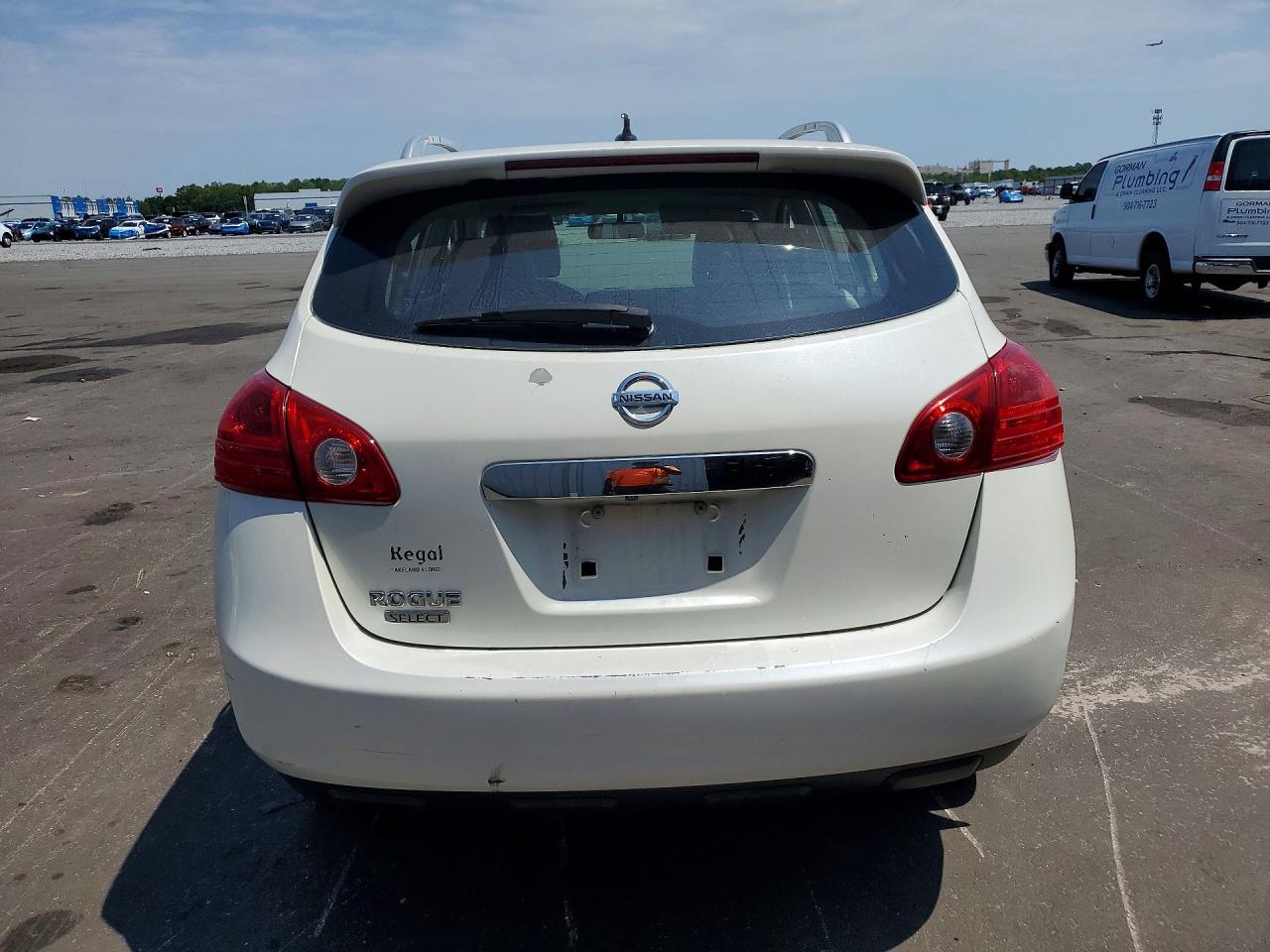 2015 Nissan Rogue Select S Белый vin: JN8AS5MT5FW650291