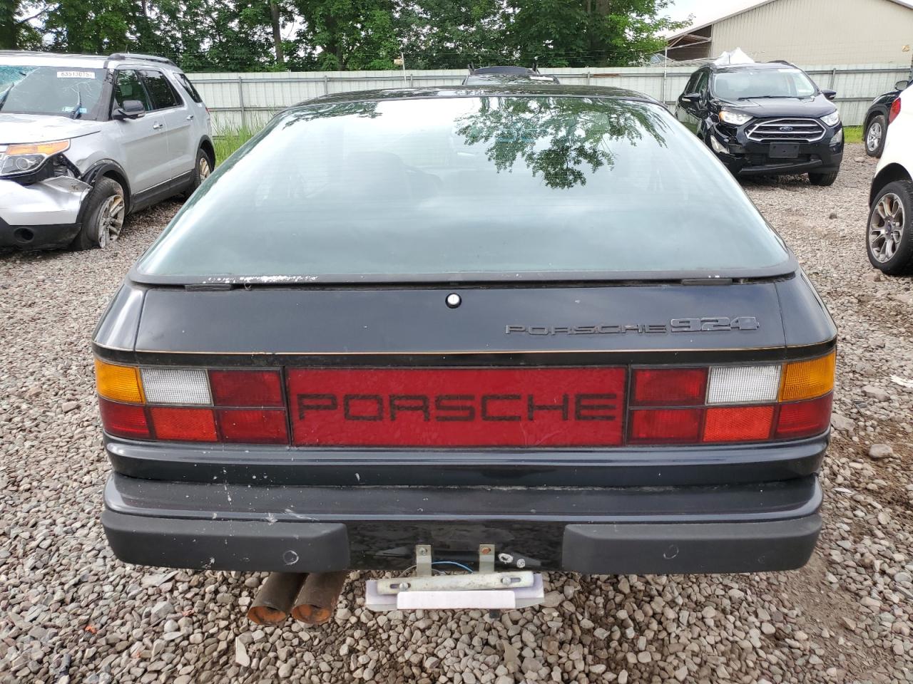 1978 Porsche 924 Black vin: 00000009248205074