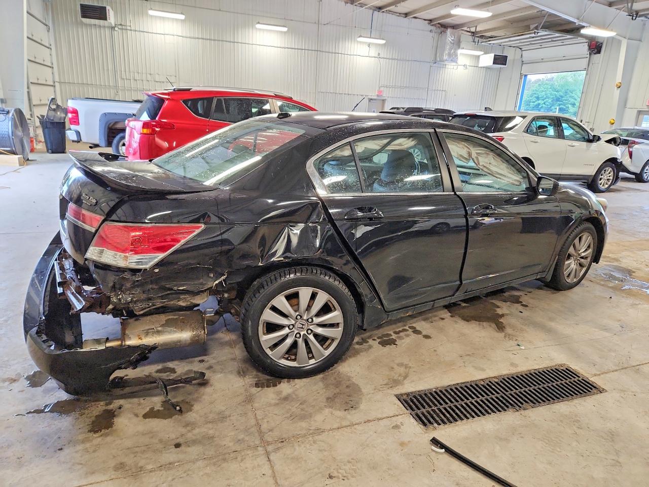 2012 Honda Accord Exl Black vin: 1HGCP2F89CA104035