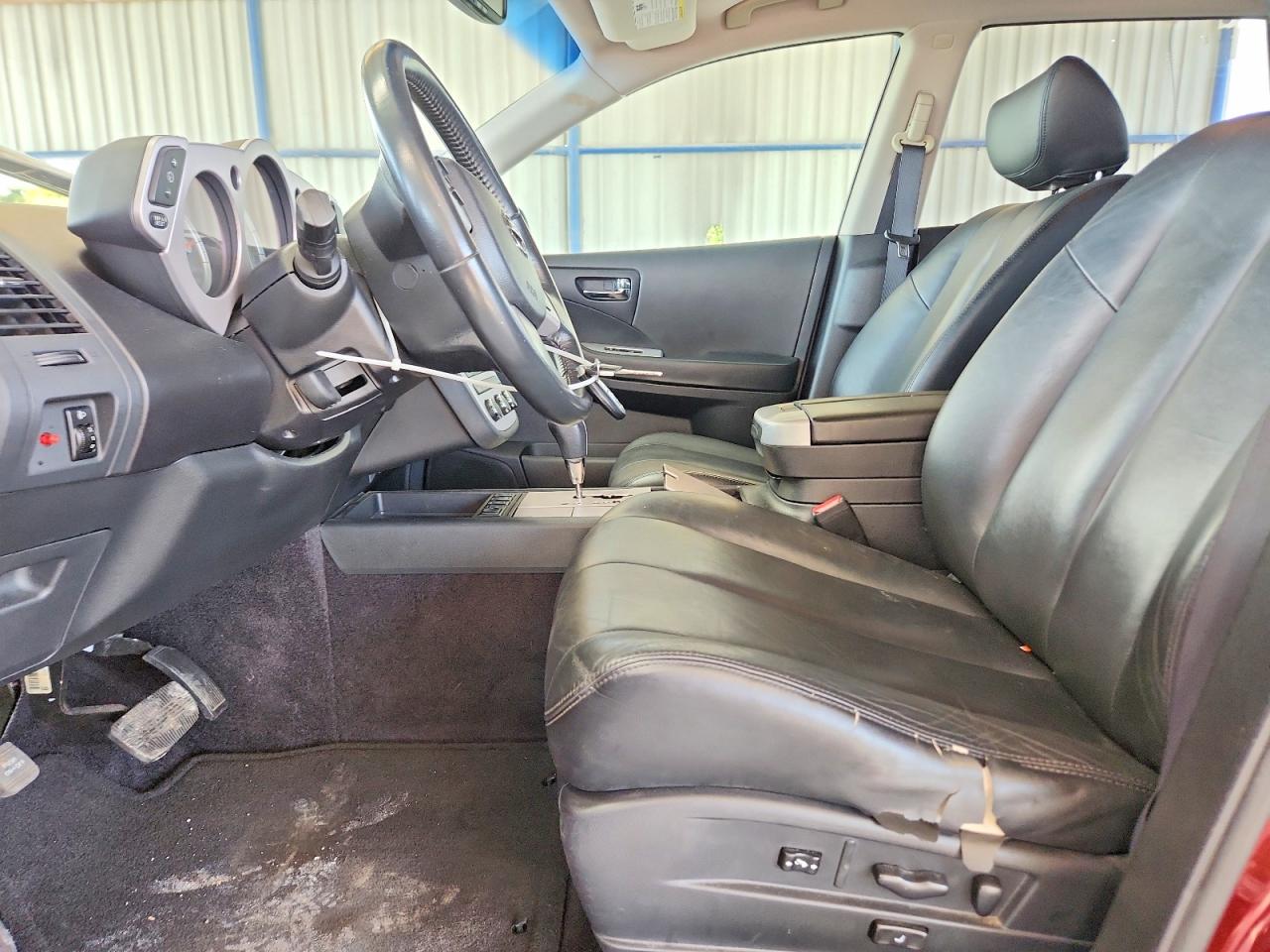 2006 Nissan Murano S Maroon vin: JN8AZ08W76W526381
