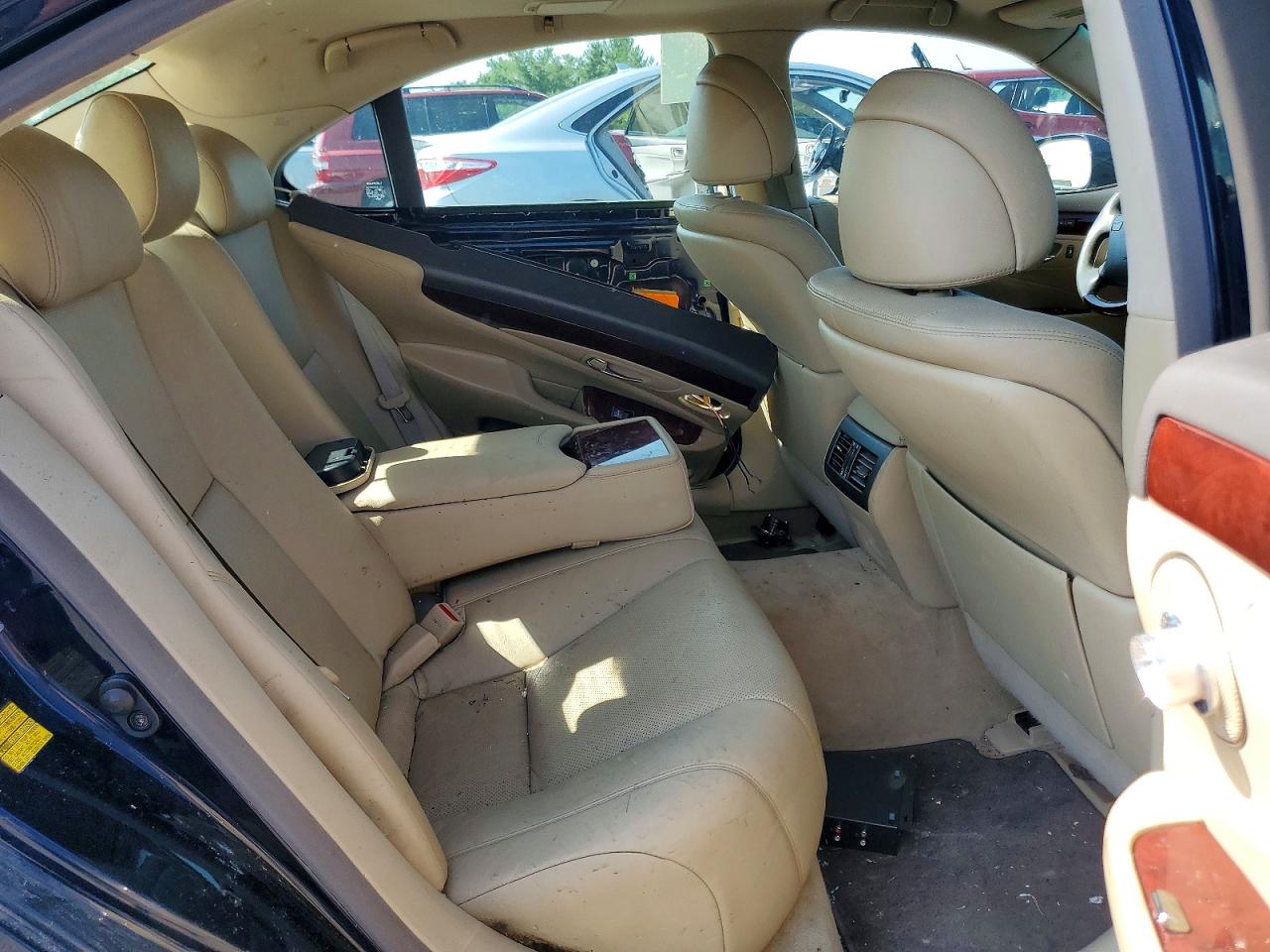 2009 Lexus Ls 460 Base Blue vin: JTHCL46F695002339