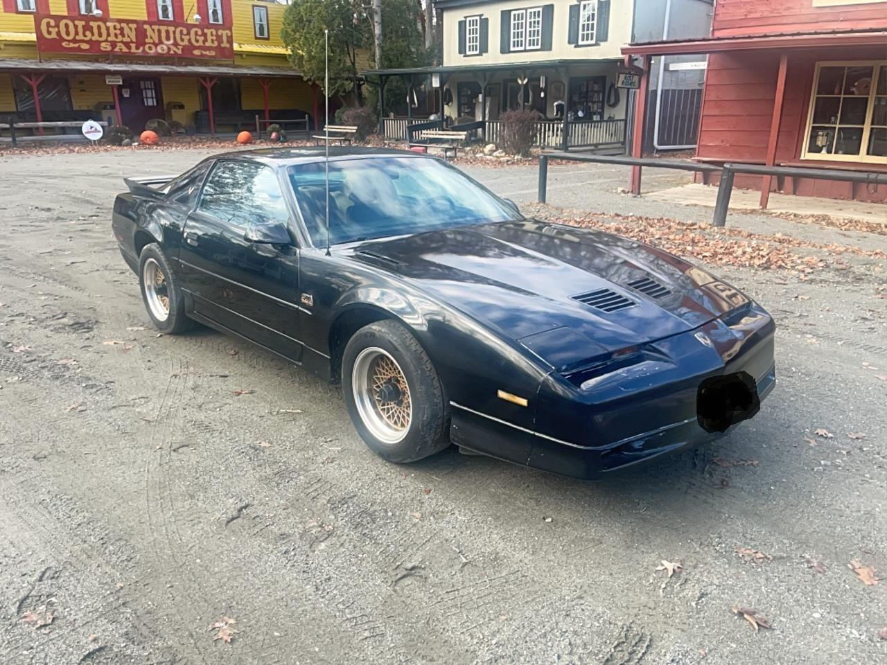 1988 Pontiac Firebird Trans Am Black vin: 1G2FW218XJL246566