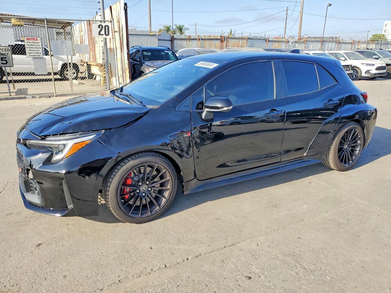 2024 Toyota Gr Corolla Core Black vin: JTNABAAE2RA013351