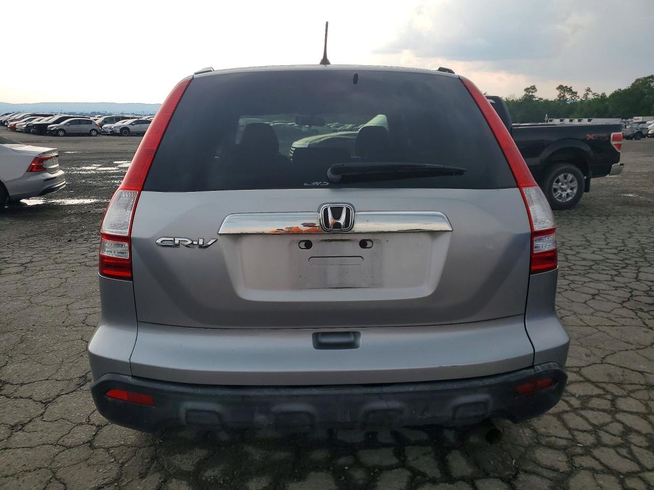2007 Honda Cr-v Ex Silver vin: JHLRE48507C028943