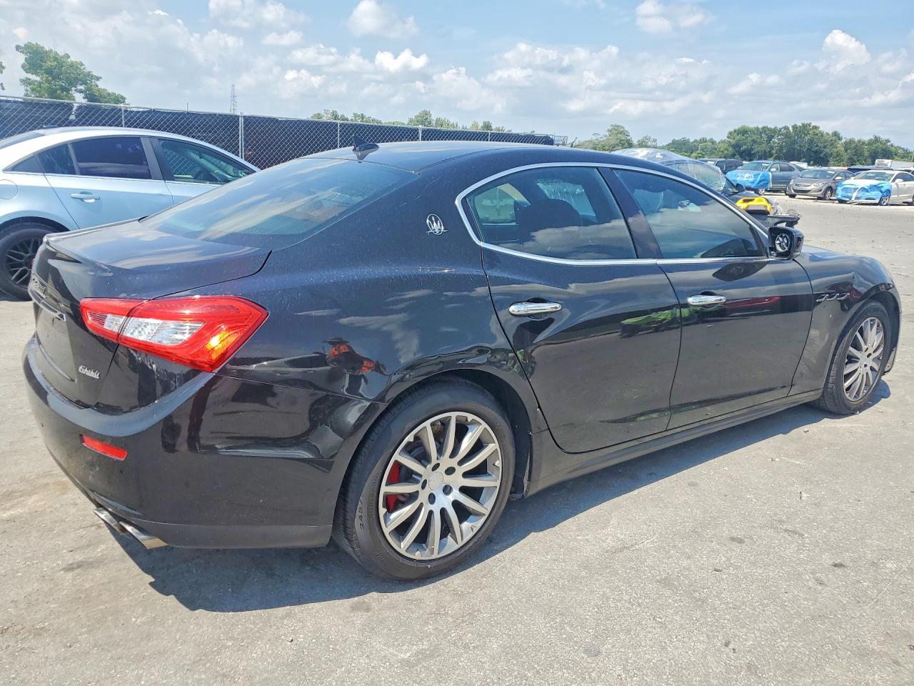 2014 Maserati Ghibli S Black vin: ZAM57RTAXE1090359