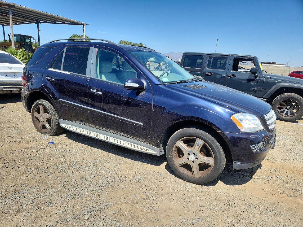 2008 Mercedes-benz Ml 350 Blue vin: 4JGBB86E58A438177