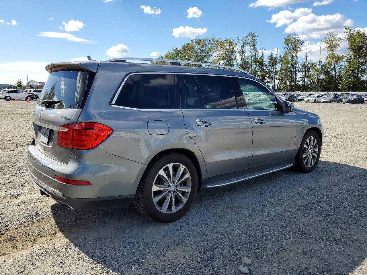 2014 Mercedes-benz Gl 450 4matic Gray vin: 4JGDF7CE2EA284356