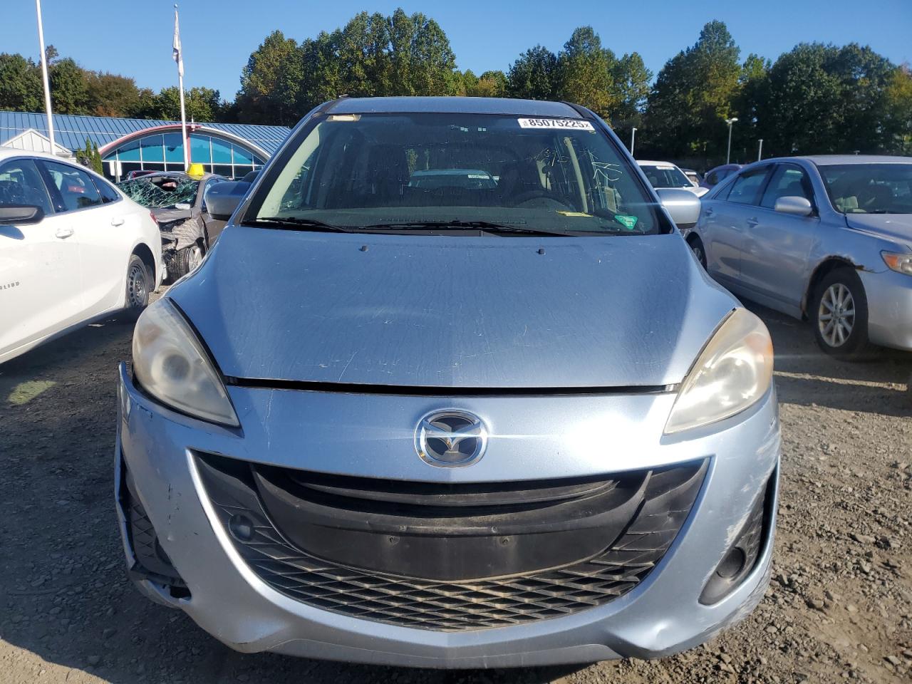 2012 Mazda 5 Blue vin: JM1CW2BL2C0100216