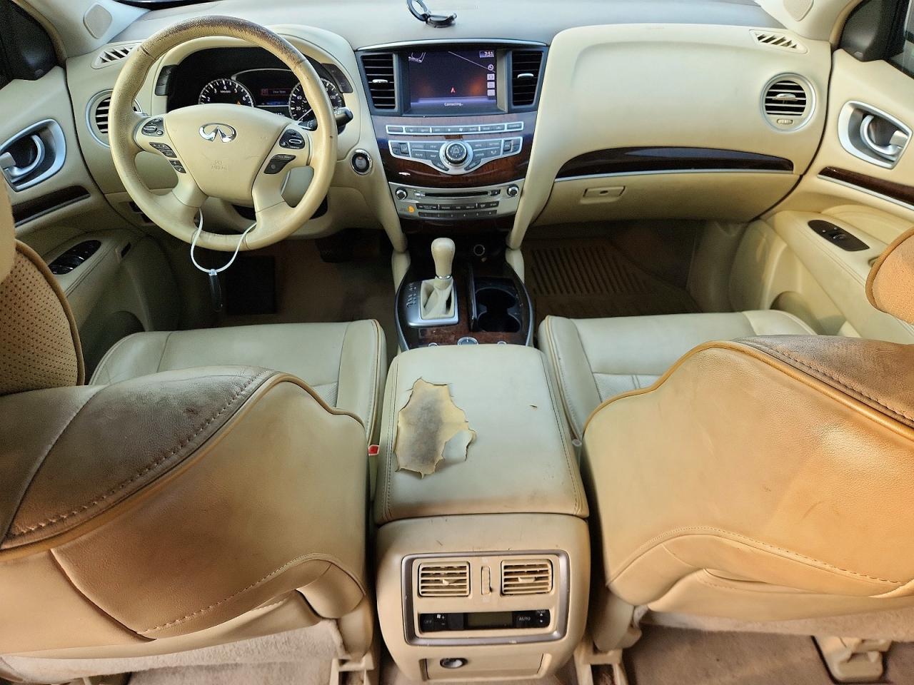 2013 Infiniti Jx35 Base Gray vin: 5N1AL0MM0DC335476