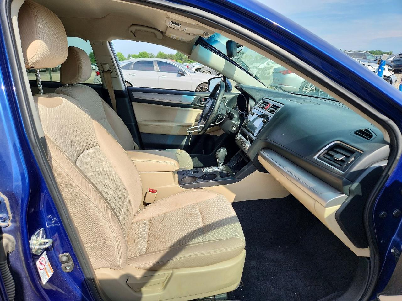 2015 Subaru Outback Blue vin: 4S4BSACCXF3201390