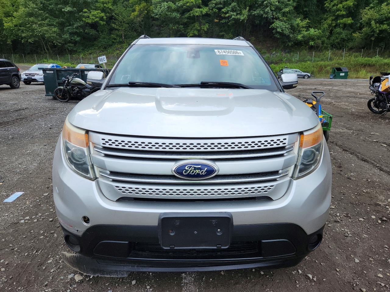 2013 Ford Explorer Limited Серебряный vin: 1FM5K8F8XDGA77754