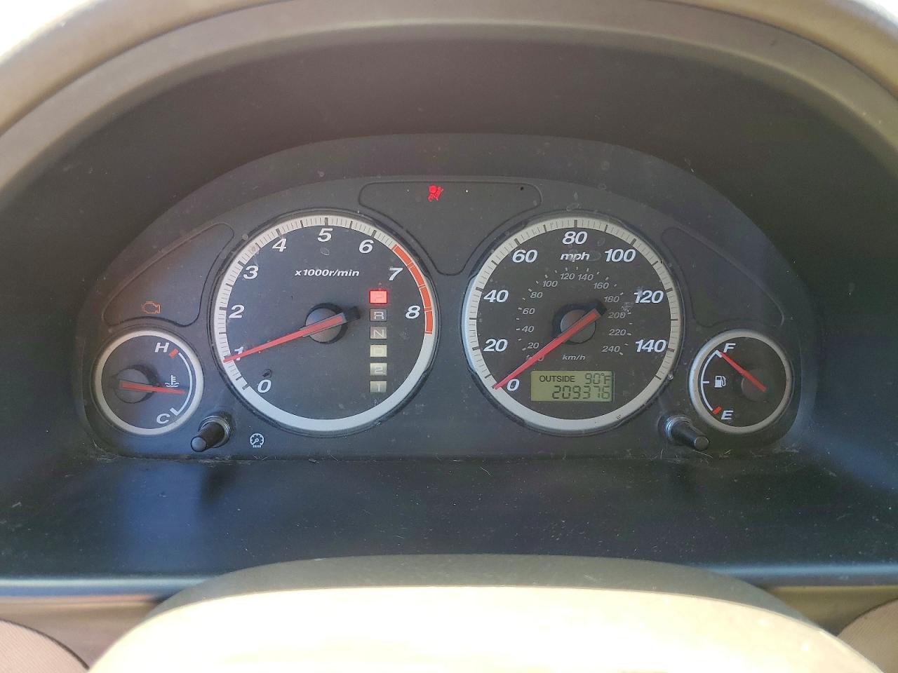 2006 Honda Cr-v Ex Red vin: JHLRD78846C046858