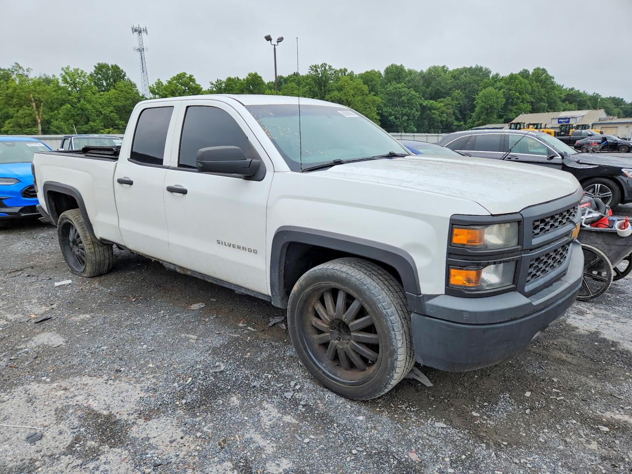 2014 Chevrolet Silverado C1500 White vin: 1GCRCPEH5EZ170637