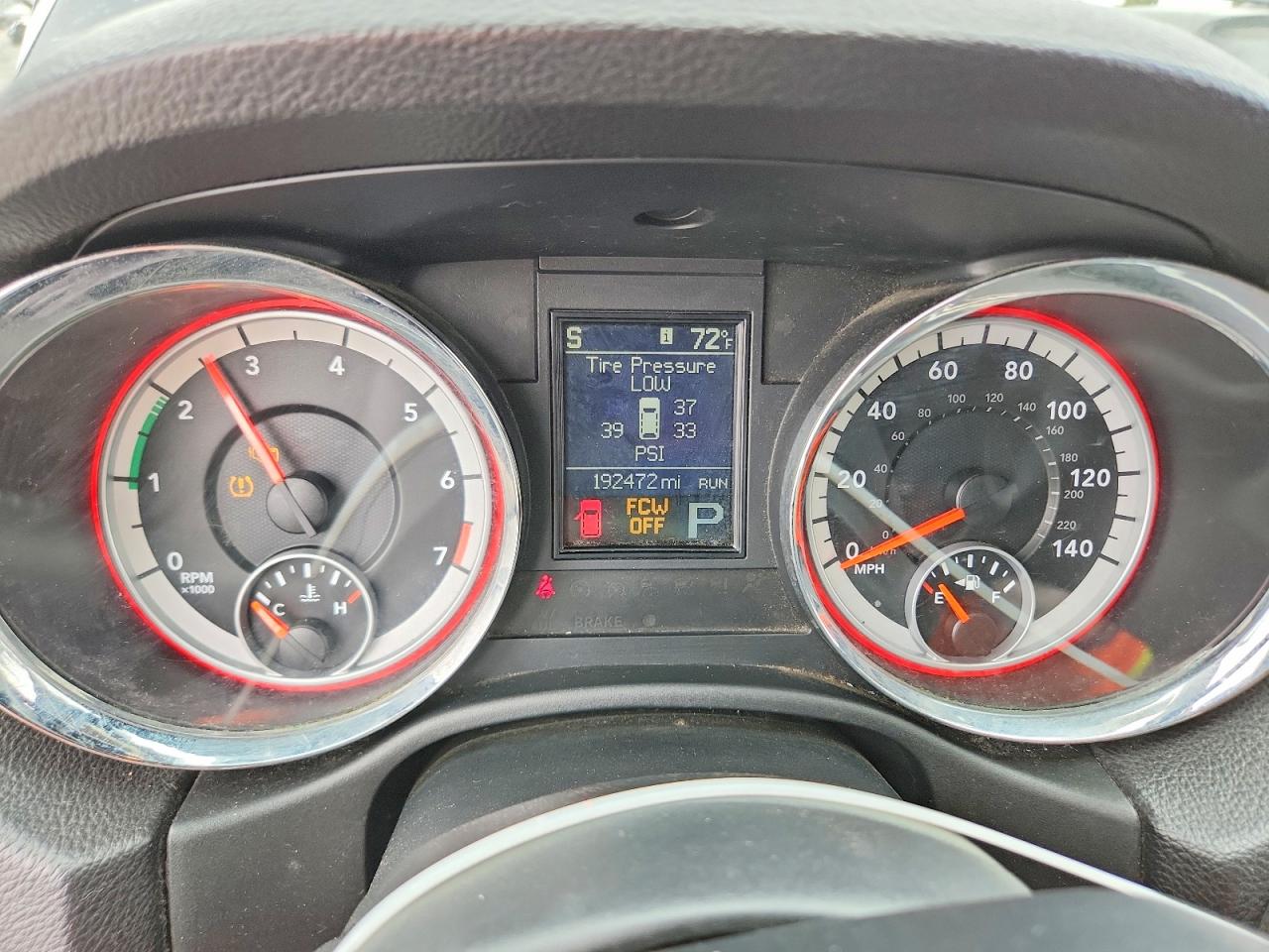 2012 Dodge Durango Citadel Черный vin: 1C4RDHEG4CC257908