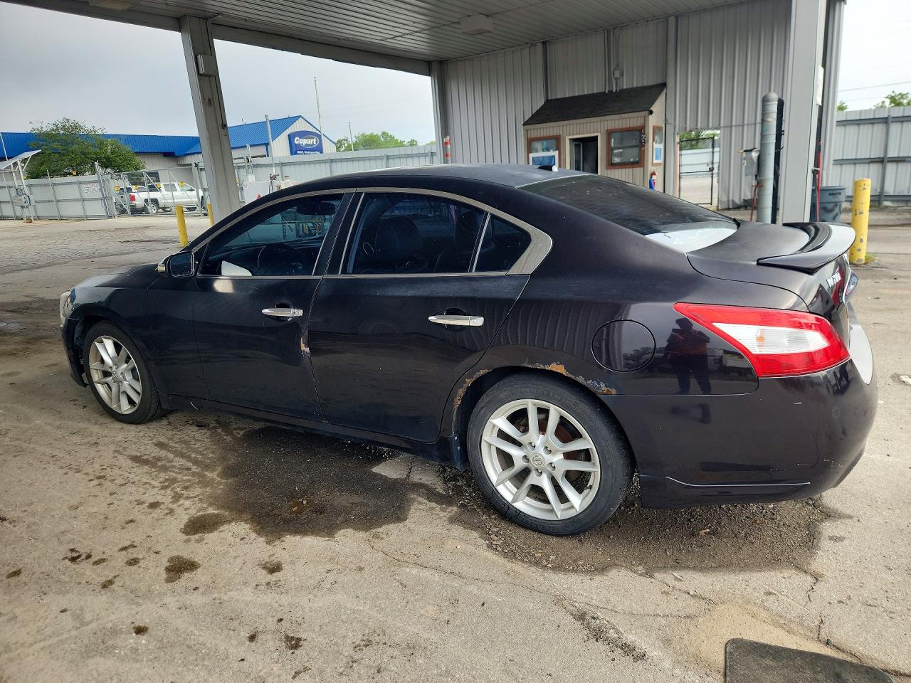 2010 Nissan Maxima 3.5 S Black vin: 1N4AA5APXAC812017