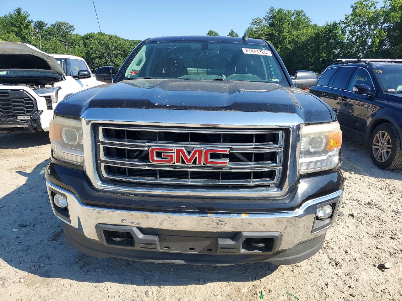 2015 Gmc Sierra K1500 Sle Black vin: 1GTV2UEH7FZ169796