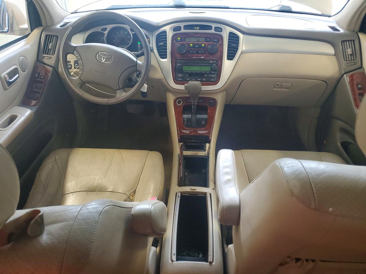 2006 Toyota Highlander Limited Tan vin: JTEEP21AX60147919