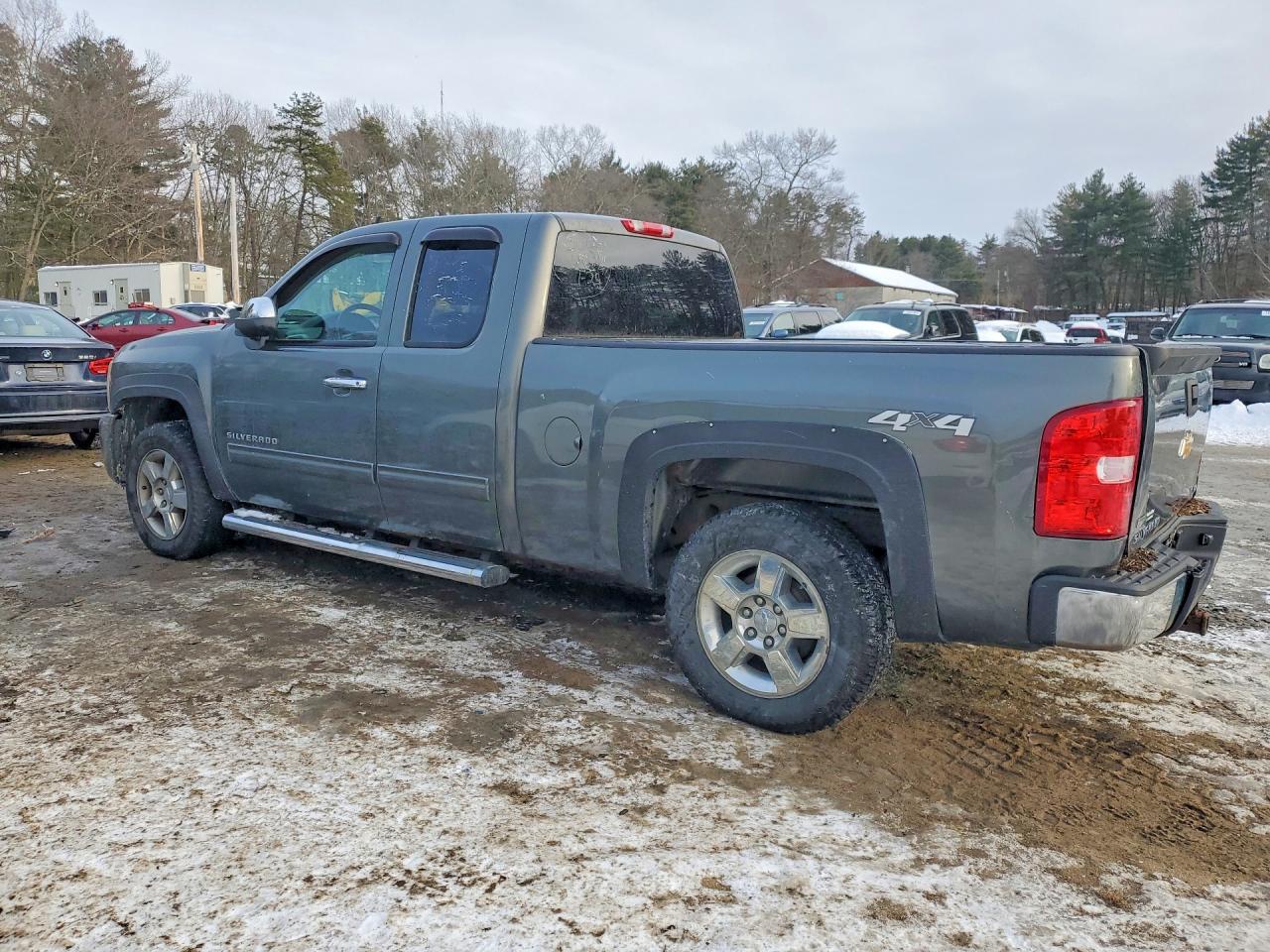 2011 Chevrolet Silverado K1500 Ltz Зеленый vin: 1GCRKTE3XBZ142408