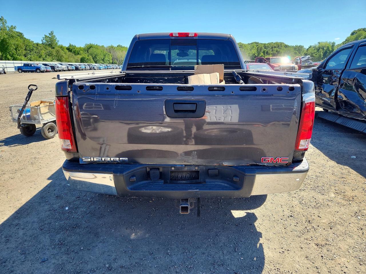 2010 Gmc Sierra K1500 Sle Серый vin: 3GTRKVE39AG137324
