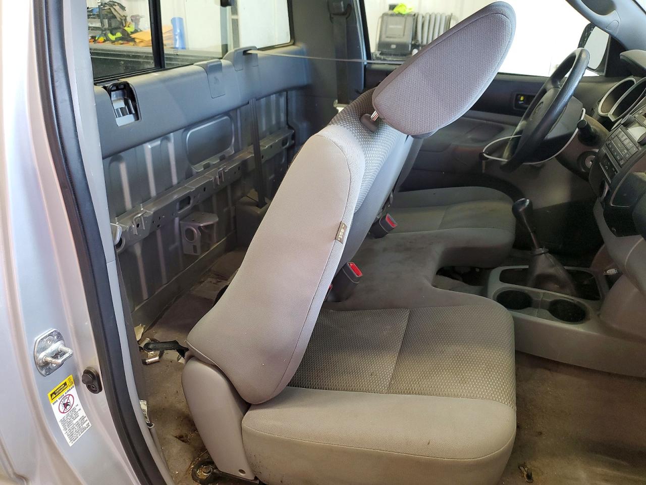 2011 Toyota Tacoma Base Silver vin: 5TFNX4CN8BX004579