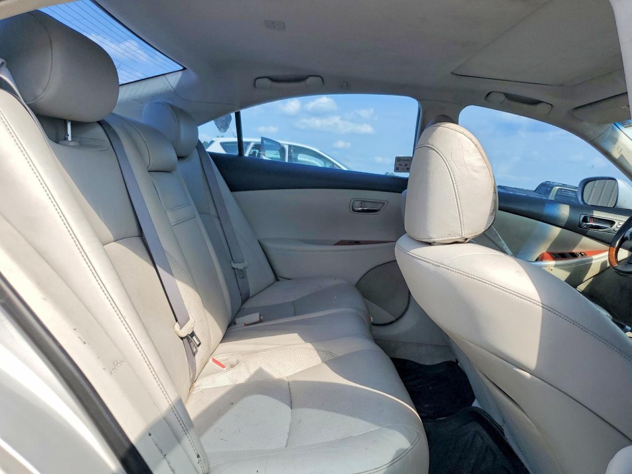 2007 Lexus Es 350 White vin: JTHBJ46G172138712