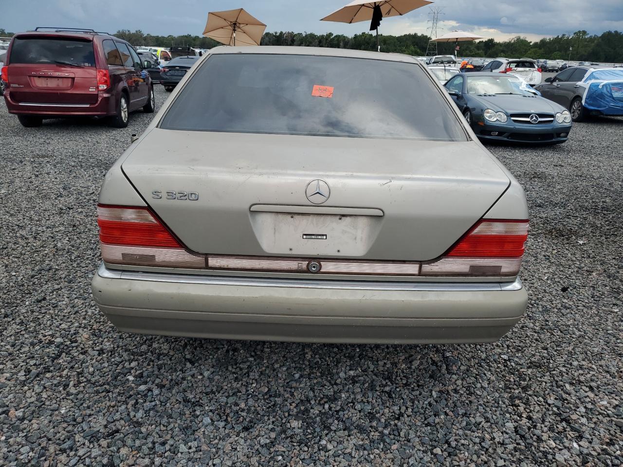 1999 Mercedes-benz S 320w Cream vin: WDBGA32G2XA414682