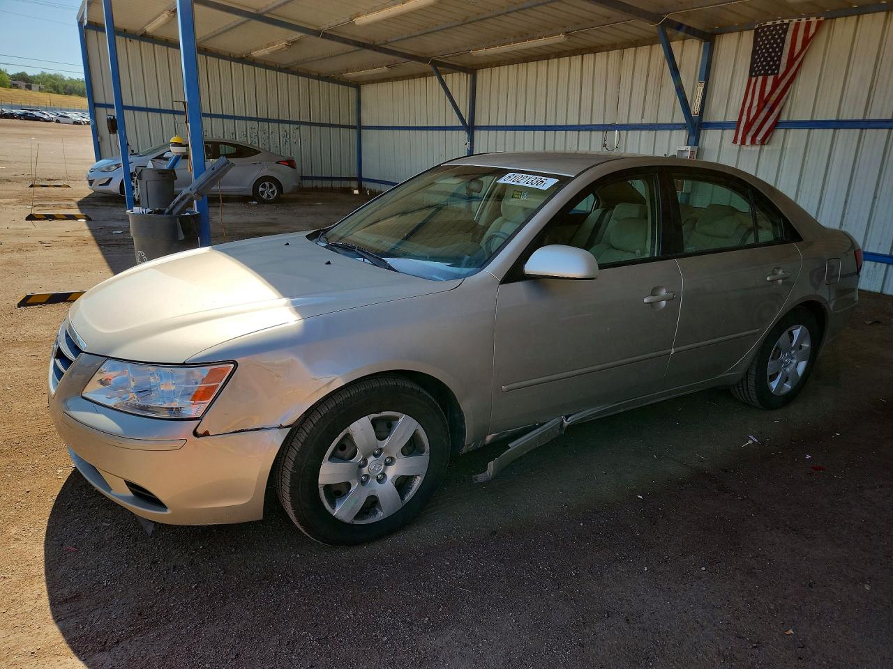 2009 Hyundai Sonata Gls Tan vin: 5NPET46F49H451965