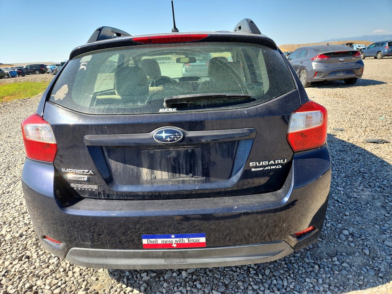 2014 Subaru Impreza Sport Limited Blue vin: JF1GPAS65EH235963