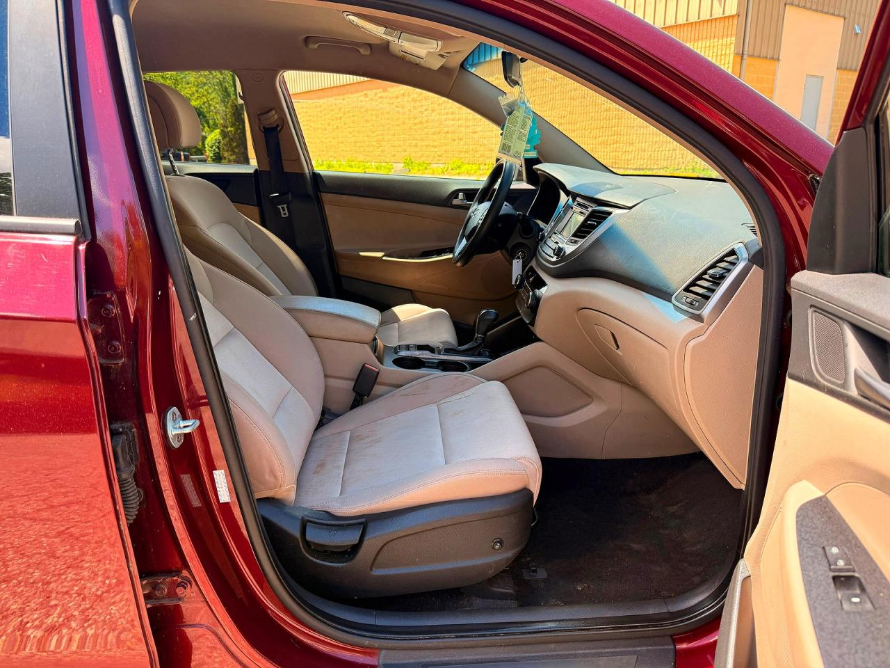 2016 Hyundai Tucson Se Бордовый vin: KM8J3CA4XGU211803