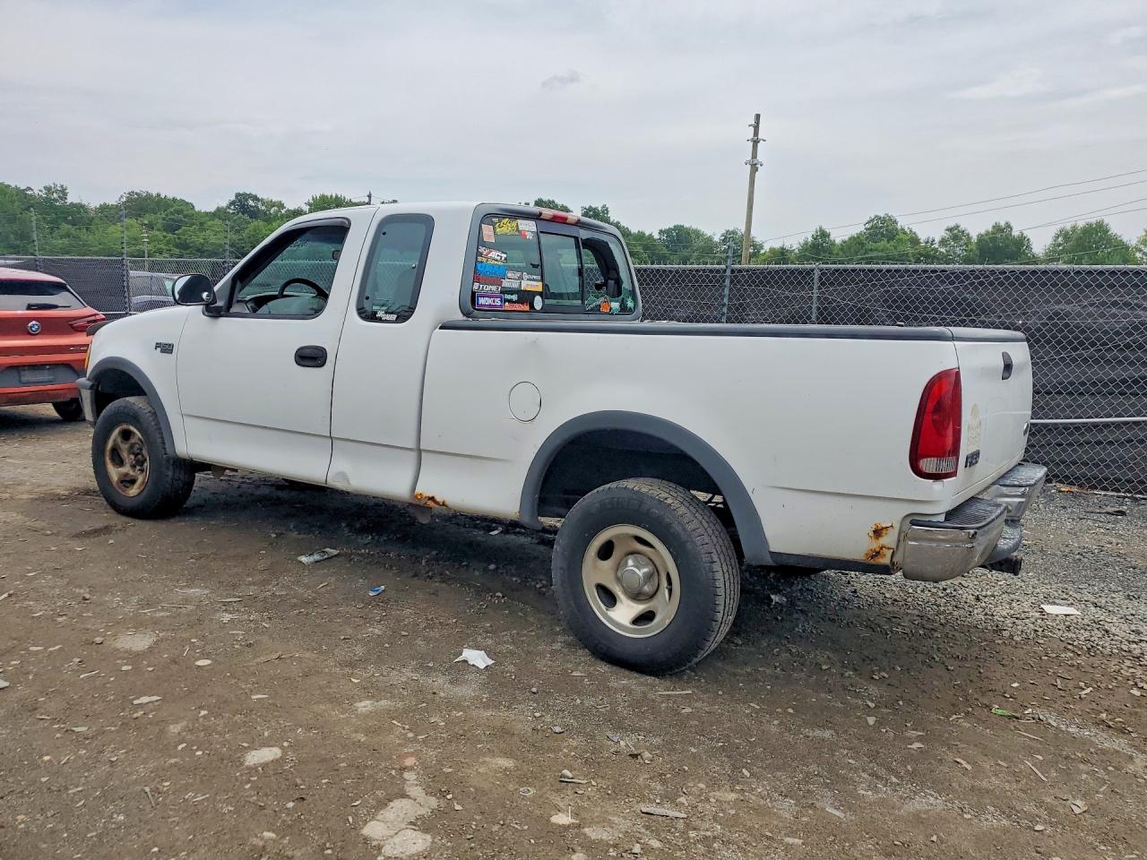 1997 Ford F150 White vin: 1FTDX18W1VNB44193