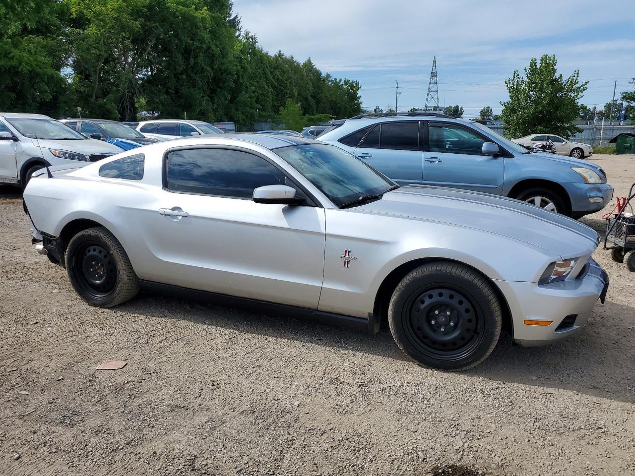 2012 Ford Mustang Silver vin: 1ZVBP8AM9C5217362