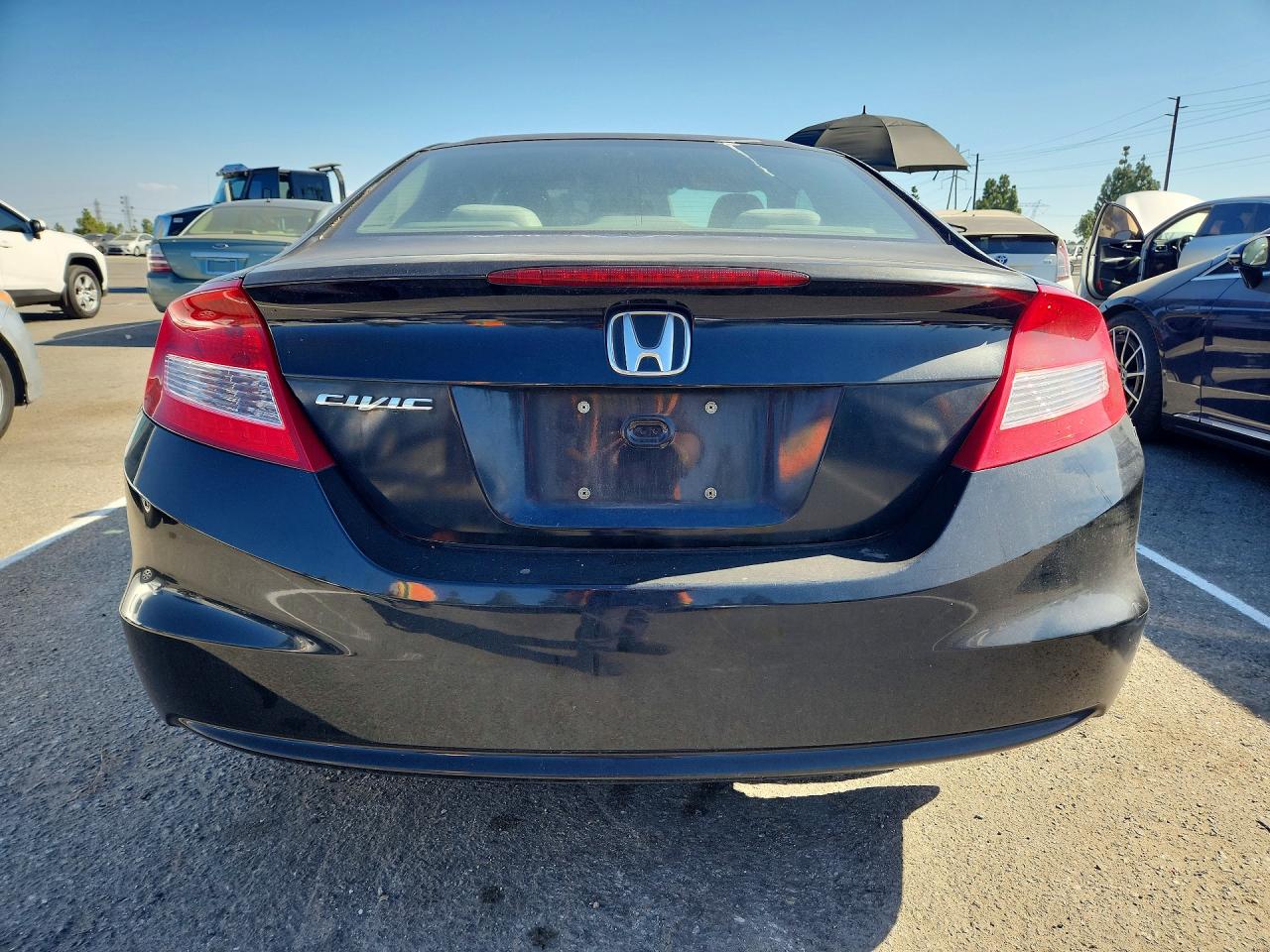 2012 Honda Civic Ex Black vin: 2HGFG3B8XCH538961