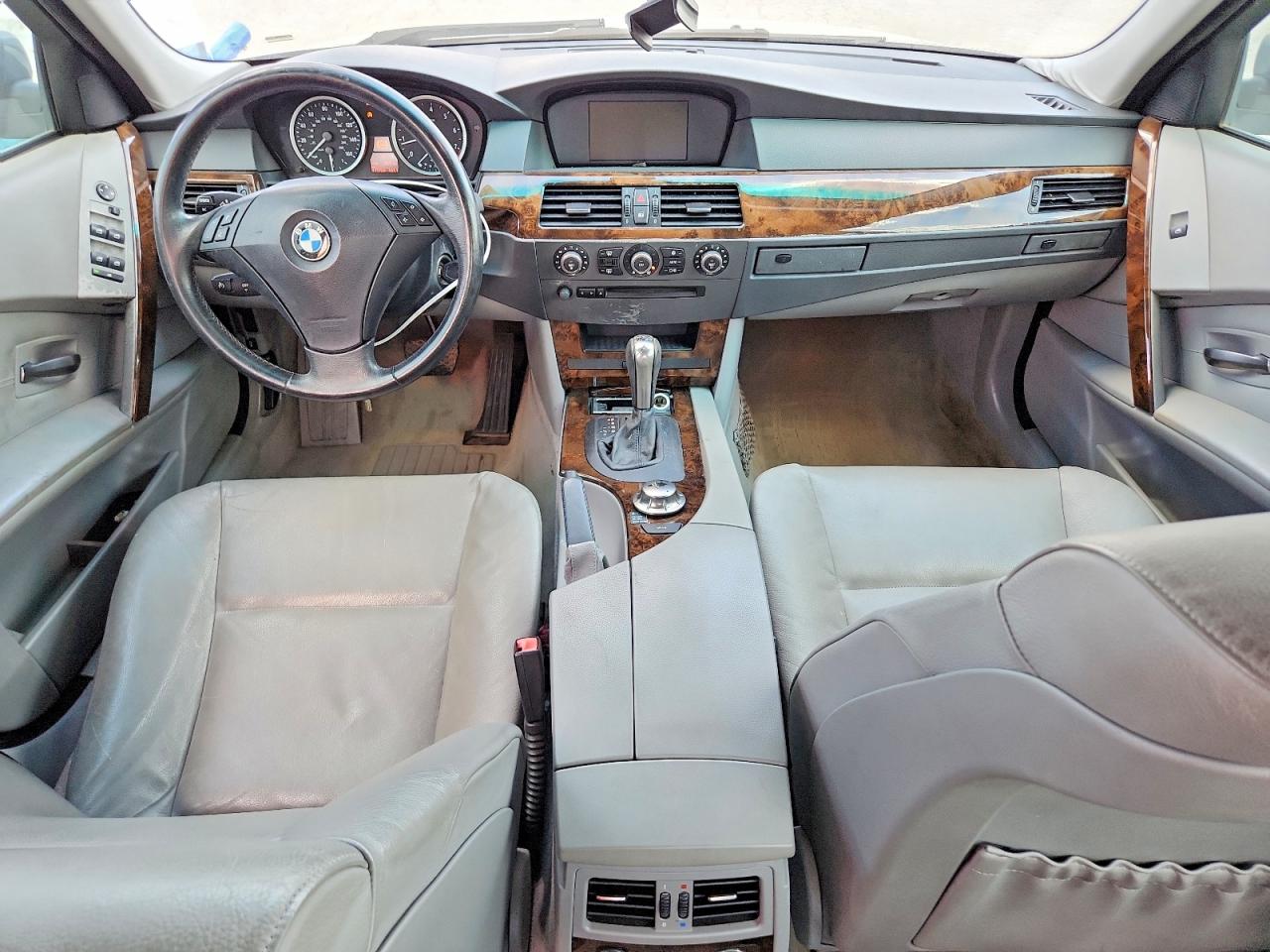 2006 Bmw 530 I Silver vin: WBANE73506CM35869