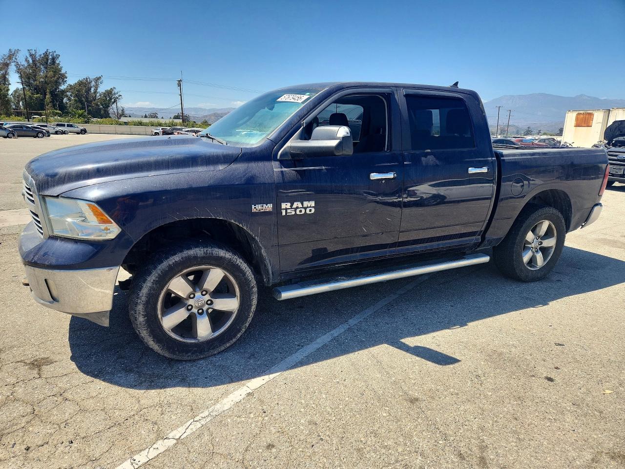 2013 Ram 1500 Slt Blue vin: 1C6RR7LT0DS699546