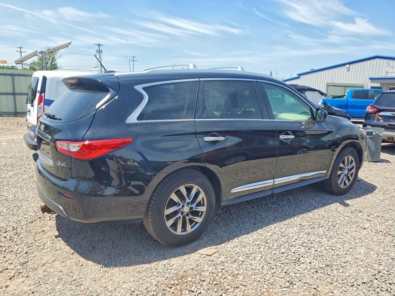 2015 Infiniti Qx60 Base Black vin: 5N1AL0MM4FC507561