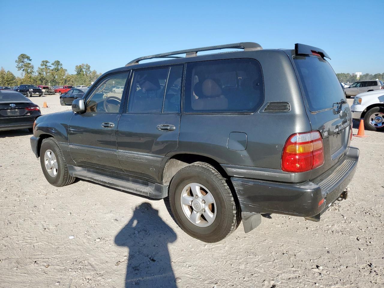 1999 Toyota Land Cruiser Gray vin: JT3HT05J8X0041664