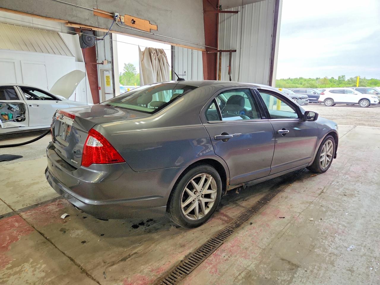 2011 Ford Fusion Sel Gray vin: 3FAHP0JG0BR171852