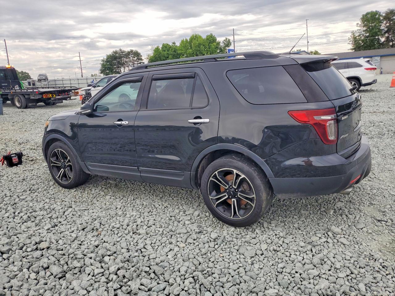 2014 Ford Explorer Sport Black vin: 1FM5K8GT6EGC56460