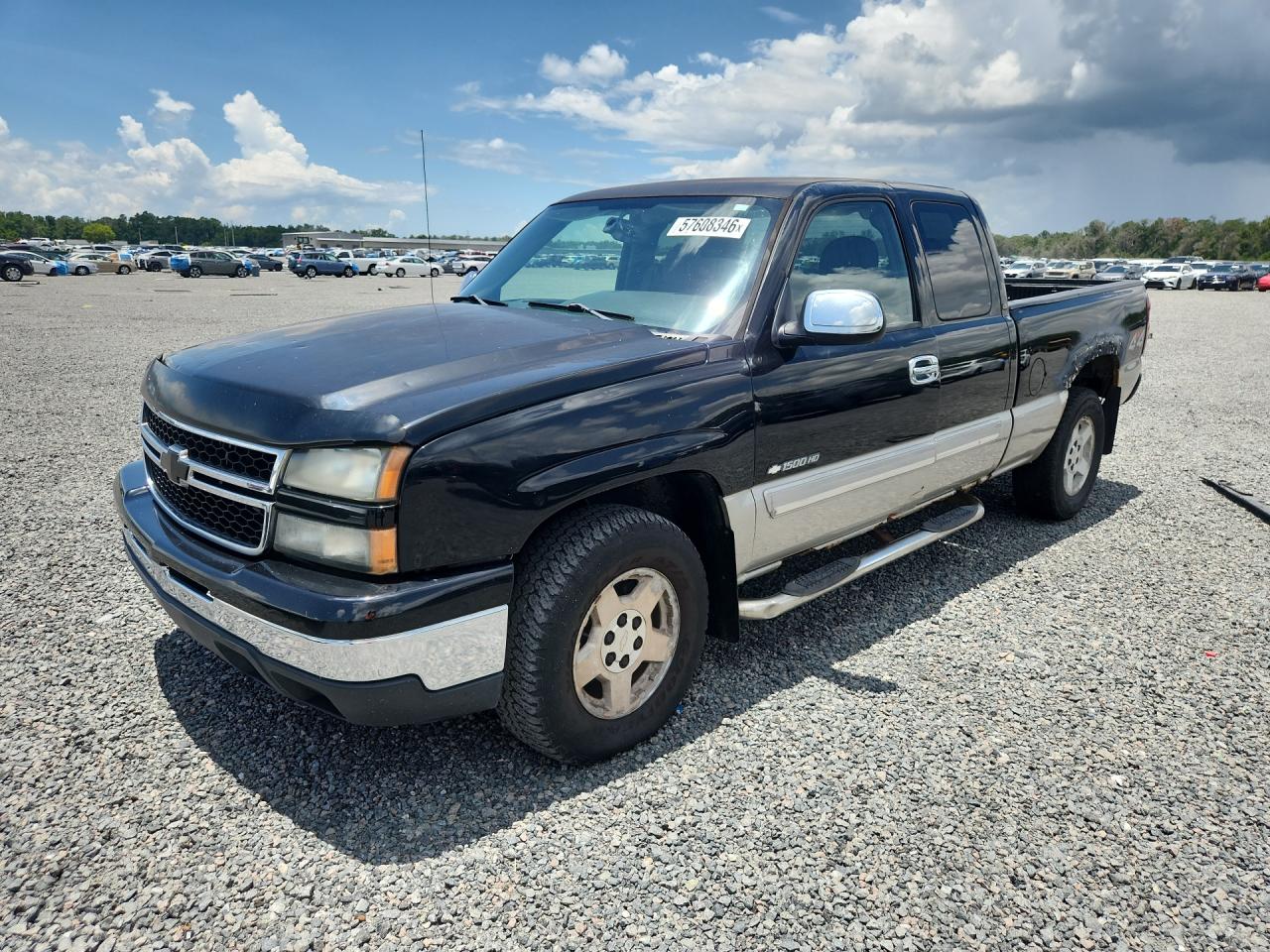 2006 Chevrolet Silverado K1500 Black vin: 1GCEK19V26Z264748