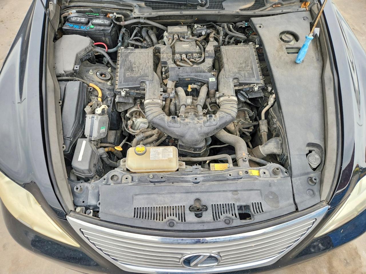 2008 Lexus Ls 460 Черный vin: JTHBL46F385061665