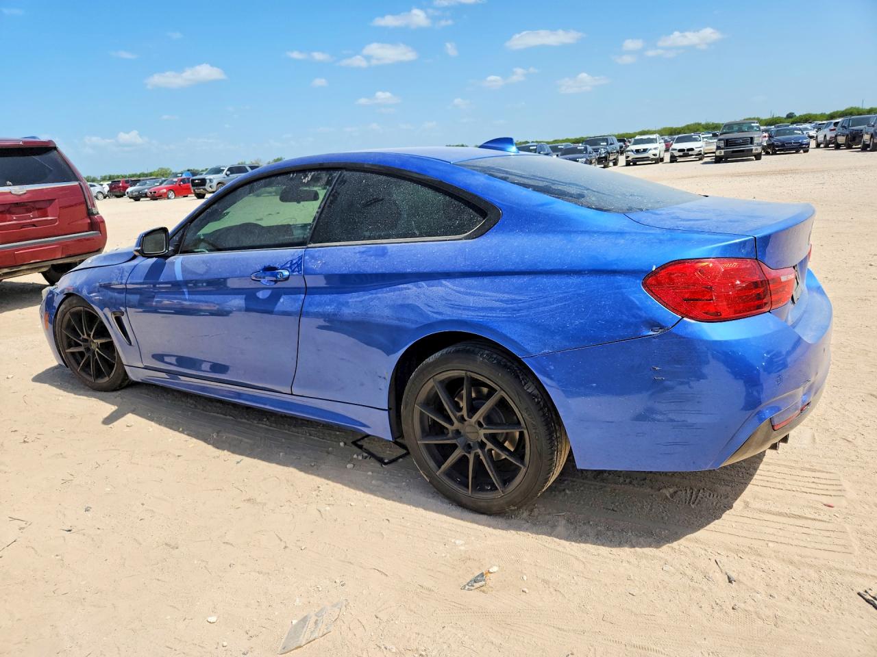 2014 Bmw 428 I Синий vin: WBA3N7C54EK221849